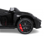 Elektrické autíčko 911 Porsche GT3 STRONG MP4 - dvojmiestne, čierne